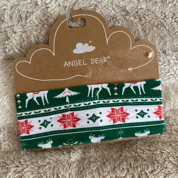 💙5/$25💙HP Angel Dear Viscose Holiday Headband NWT - Picture 2 of 2